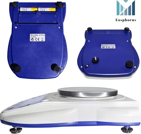 Eosphorus Science Digital Scale Lab Balance Gram Scale 0.01g Accuracy Electronic Scale Laboratory Digital Scale Chemistry Jewelry – Carats, Ounces and Grams Scale (SF-400D-S-B) in Saudi Arabia