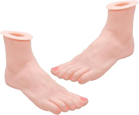 Versatile Silicone Hand and Foot Models Adjustable Silicone Hand Foot Shape Models for Beauty Artists Accessory Display in Saudi Arabia