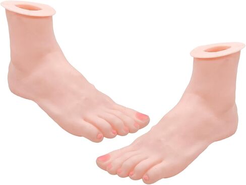 Versatile Silicone Hand and Foot Models Adjustable Silicone Hand Foot Shape Models for Beauty Artists Accessory Display in Saudi Arabia