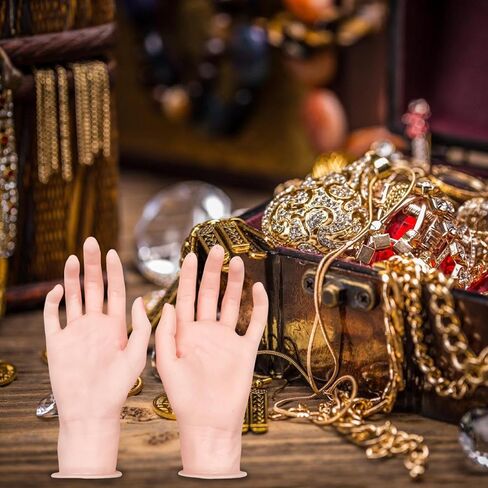 Versatile Silicone Hand and Foot Models Adjustable Silicone Hand Foot Shape Models for Beauty Artists Accessory Display in Saudi Arabia