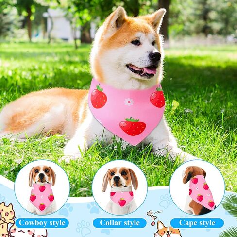Sanwuta 72 PCS Dog Bandana Bulk Bulk Puppy Triangle Divings Cat Bandanas قابلة للتعديل لينة لطيفة المثلثات المثلثات المثلثات المثلثات للكلاب الصغيرة المتوسطة للحيوانات الأليفة (نمط الشريط) in Kuwait