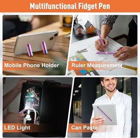 Gifts for Men Fidget Toys Adults, Easter Basket Stuffers Fidget Pen, Easter Basket Stuffers for Teens, Easter Egg Fillers Fidgets Multifunction Pen, Boys Easter Basket Stuffers, Cool Gadgets for Men in Kuwait