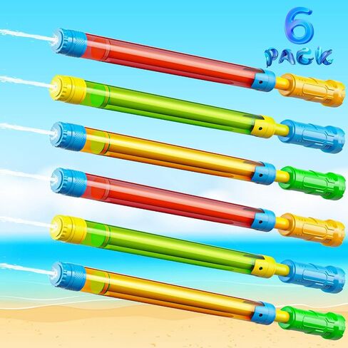 Lqyoyz Water Gun - 3 عبوات Super Blaster Squirt Gun Blaster for Kids Water Game Toys for Summer Activity Pool Beach Outdoor Toys for Boys Girl Comper in Kuwait