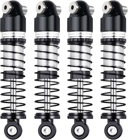 RCLIONS RC Car Shocks 43mm Oil Shock Absorber for AXIAL SCX24 1/24th RC Crawler Car Upgrade Parts in Kuwait