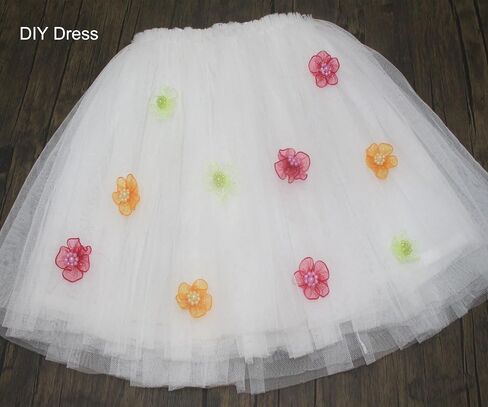 60pcs Craft Organza Flowers with Beads Organza Ribbon Dasiy Flower Appliques for Sewing DIY, Arts Projects, Hair Bows (Green) in Saudi Arabia