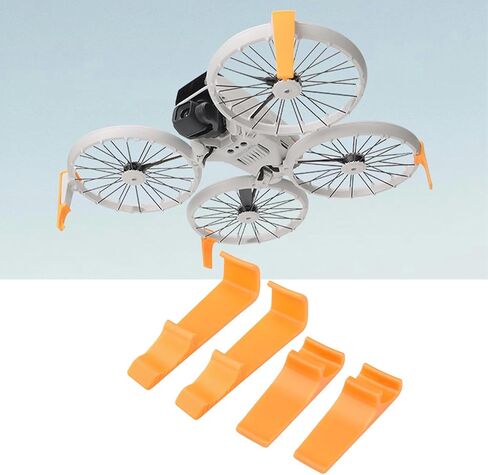 4PCS Landing Gear Extension for DJI Flip Drone Accessories Fly More Combo, Height Increasing Bracket, Anti-Scratch & Anti-Friction Legs Quick Release Kickstand for Drone Landing Protection in Saudi Arabia