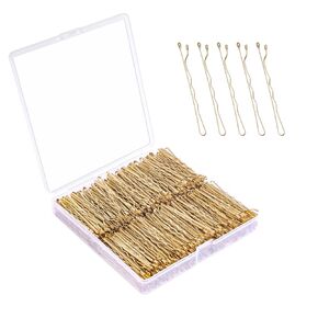 Bobby Pins 360 PCS Hair Blonde Blonde Black ، 2 Inch Premium Securit