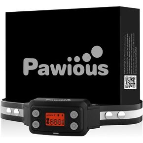GPS Dog Fence XSentry - GPS Signal Boost- Radius from min 33 to max 1000 Yards, IPX7 Waterproof, Containment System for Medium and Large Dogs