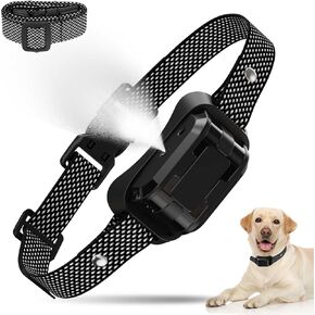 Citronella Bark Collar, Spray Dog Training Collar[No Spray Refill] Safer Citronella Dog Bark Collars, Humane Spray Bark for L/M/S Dogs IP67 Waterproof, Rechargeable Anti Barking Spray Collar