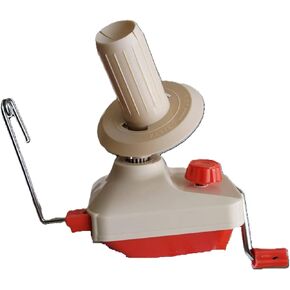 Yarn Winder for Crocheting and Knitting | Hand Operated Ball Winder Machine for Easy Setup and Use | Yarn Holder | Pom-Pom Making | Tabletop Clamp Design Green