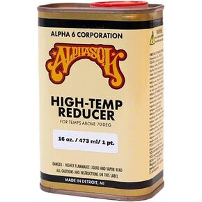 Alphasol Hi-Temp Reducer, Specifically Formulated for Optimal Performance with Alphanamel Paints, 16oz