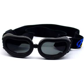 Dog Sunglasses Eye Wear UV Protection Goggles Pet Fashion Extra Small Black