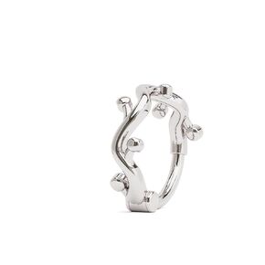 Unique Clicker Nose Ring Hoop, Nose Piercing Jewelry, Handmade Nose Hoop by Umanative (18K Gold Vermeil)