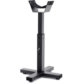 Abbylike Farrier Stand Stand Metal Blackhorsmith Farrier Horse Hoof Stand مع 5 ارتفاعات قابلة للتعديل متقاطعًا للحصان الحافر الحافر لخيول حافي القدمين.