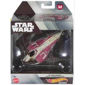 STAR WARS Starships Select OBI-Wan Kenobi's Jedi Starfighter #32, 1:50 Scale Premium Die-Cast Vehicle