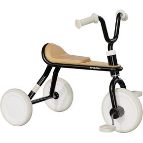Yvolution Classic Trike Kids Tricycle from 18 Months to 3 Years Old, Retro Feeling, Puncture-Proof Wheels (Blue)