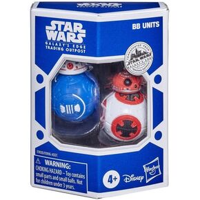 Star Wars Galaxy’s Edge Trading Outpost Depot BB وحدات الأزرق والأحمر