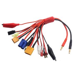 10 in 1 4mm Banana Plug RC Lipo Battery Multi Charger Adapter Lead Cable