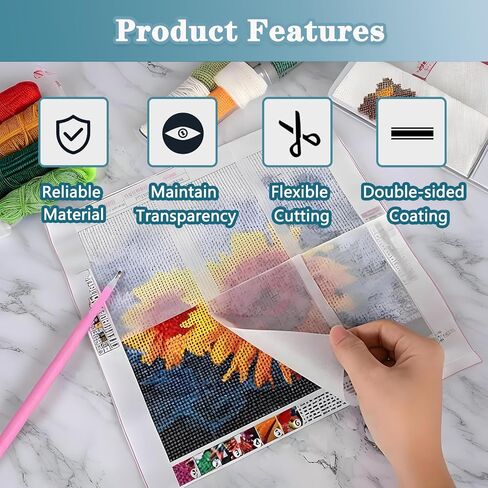 Diamond Painting Release Paper, Double-Sided Non-Stick Release Paper for Diamond Art 15x10cm Diamond Painting Cover Replacement for 5D Diamond Painting Accessories and Tools - 100 Pieces in Saudi Arabia