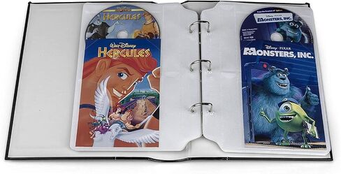 Page Protector Insert Sheet for DVD Binder - Store Cover Art, Photos, Scrapbook, Documents (fits only Bellagio-Italia Binders), Pack of 2, 16 Sheets in Saudi Arabia