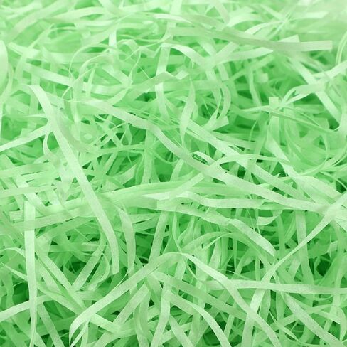 LKQBBSZ Easter Raffia Grass Pack Recyclable Paper Shred for Easter Basket Filler Creative Eggs Decor Filler Gift Wrapping (Pink) in Saudi Arabia