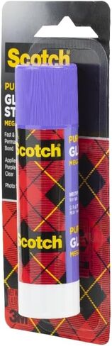 Scotch Mega Purple Glue Stick, 1.4 oz, Acid Free and Non-Toxic (6108-MEGA) in Saudi Arabia