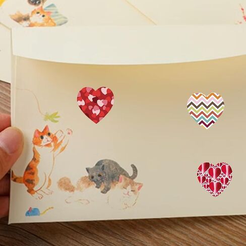 1500 PCS Thank You Stickers - Cute Art Designs for Gifts, Packaging and Small Business, Premium Self-Adhesive Round Seal Stickers Labels for Envelopes Sealing Party Favor in 24 Designs Styles in Saudi Arabia