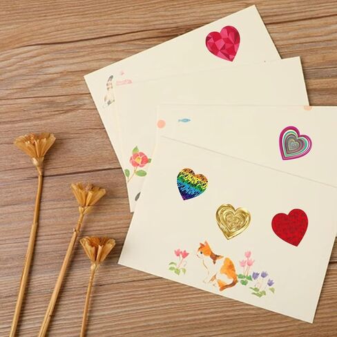 1500 PCS Thank You Stickers - Cute Art Designs for Gifts, Packaging and Small Business, Premium Self-Adhesive Round Seal Stickers Labels for Envelopes Sealing Party Favor in 24 Designs Styles in Saudi Arabia