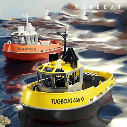 RC Boat ، 1/72 2.4 جيجا هرتز قارب RC للمسابح والبحيرات ، سفينة قارب التحكم عن بُعد عالية السرعة مع قوارب تذكير منخفضة للبطارية - إصدار RTR (أسود+أحمر) in Kuwait