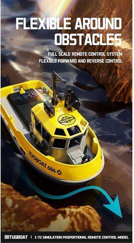 RC Boat ، 1/72 2.4 جيجا هرتز قارب RC للمسابح والبحيرات ، سفينة قارب التحكم عن بُعد عالية السرعة مع قوارب تذكير منخفضة للبطارية - إصدار RTR (أسود+أحمر) in Kuwait