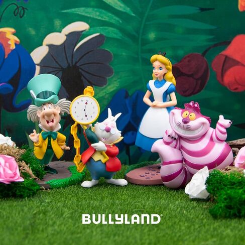 Bullyland 11400 Toy Figure ، والت ديزني أليس في بلاد العجائب ، تقريبا. 10.4 سم ، مثالية كطبيعة كعكة ، مفصلة ، خالية من PVC ، هدية رائعة للعب الخيال للأطفال in Kuwait