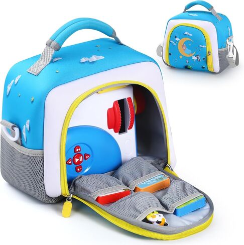 Carrying Bag Compatible with Little Tikes Story Machine Books Starter Set, Kids Toys Storage Case with Handle and Shoulder Strap for Little Tikes, Bag for Storybook Audio Play Character in Saudi Arabia