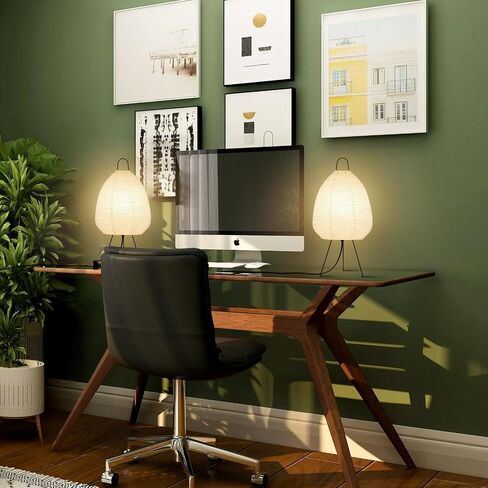 Adjustable Paper Floor Lamp, 58 Inch Tall Lamp with Rice Paper, Paper Lantern Floor Lamp for Living Room, Japanese Lamp, Floor Paper Lamp with Warm and Ambient Lighting for Bedroom/Office in Saudi Arabia