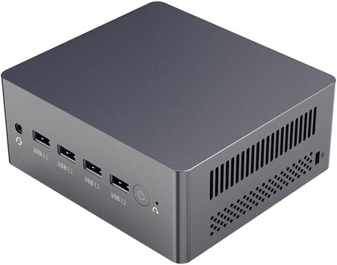 N7P Mini PC, AMD Ryzen 7 7840HS(up to 5.1GHz) 8C/16T, Mini Computer 16GB DDR5 RAM 512GB NVMe PCIE 4.0 SSD, Mini Desktop Computer 4K 60Hz Triple Screen Display WiFi6/BT5.2/Win11 Pro in Saudi Arabia