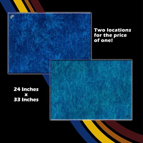 DUNGEON CRAFT Battlemaps Board Game, Battle Mat for Dungeons and Dragons, Double-Sided Gloss Laminated DND Mat, Wet and Dry Erase Board, Table Top Games (Ocean Pack, 24"x33"/1" Grid) in Saudi Arabia
