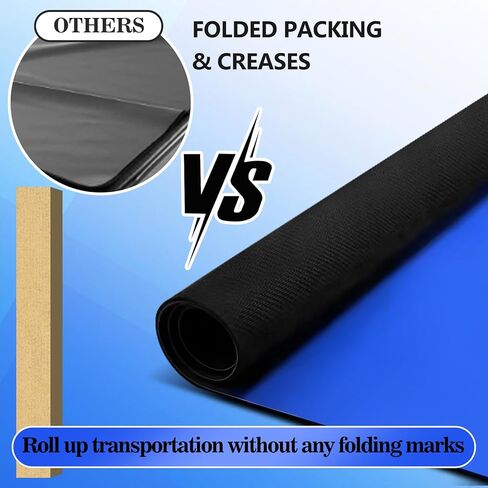 Large Mahjong Mat with Rolled Packaging & No Creases, Anti Slip and Noise Reduction 31.5 * 31.5 Inch Mahjong Mat for Table, Poker, Dominoes and Other Board Game Mat in Kuwait