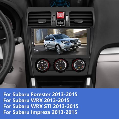 Android 13 Car Radio Stereo for Subaru Forester WRX Impreza 2015-2018 Suitable for Harman Kardon Systems, 9 inch 2G+32G Head Unit with Carplay/Android Auto SWC GPS WiFi BT FM RDS AM DSP in Saudi Arabia