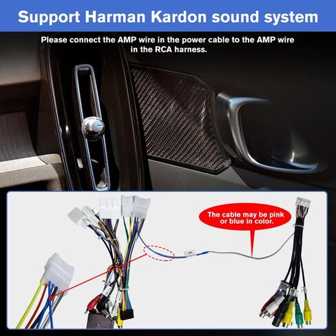 Android 13 Car Radio Stereo for Subaru Forester WRX Impreza 2015-2018 Suitable for Harman Kardon Systems, 9 inch 2G+32G Head Unit with Carplay/Android Auto SWC GPS WiFi BT FM RDS AM DSP in Saudi Arabia