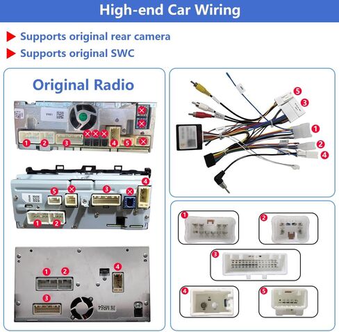 Android 13 Car Radio Stereo for Subaru Forester WRX Impreza 2015-2018 Suitable for Harman Kardon Systems, 9 inch 2G+32G Head Unit with Carplay/Android Auto SWC GPS WiFi BT FM RDS AM DSP in Saudi Arabia