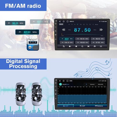 Android 13 Car Radio Stereo for Subaru Forester WRX Impreza 2015-2018 Suitable for Harman Kardon Systems, 9 inch 2G+32G Head Unit with Carplay/Android Auto SWC GPS WiFi BT FM RDS AM DSP in Saudi Arabia