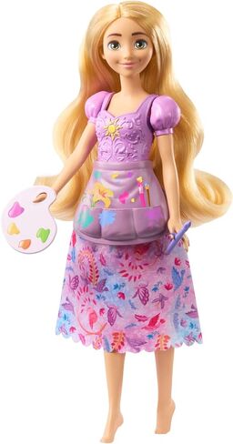 Mattel Disney Princess Toys, Cinderella Fashion Doll with 2 Looks, 9 Accessories, 2 Snap-On Bodices & 2 Skirts, 2-in-1 Stories Inspired by Disney Movie in Saudi Arabia