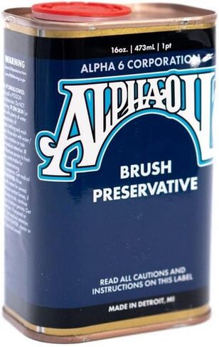 AlphaKlean Brush Cleaner, The All-Purpose Solution for Cleaning Your Paint Brushes, 16oz in Saudi Arabia