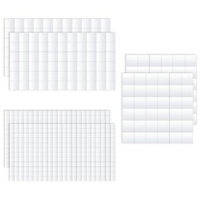 6 Sheets Foam Adhesive Squares, 3D Foam Tapes Total Double Sided Self Adhesive Dots Precut Squares for DIY Arts Crafts Balloon 3 Sizes(0.62in/16mm, 0.47in/12mm, 0.24in/6mm)