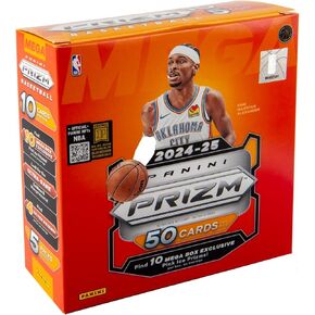 2024-25 Panini NBA Prizm Basketball Trading Cards Mega Box