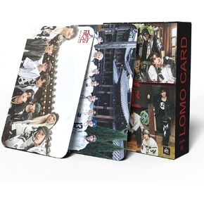 KPOPBP Stray Kids HOP Album Photocard 55 PCS KPOP Lomo Card Set Felix Photo Cards SKZ HAN Hyunjin Gift Merch for SKZ Boys and Girls