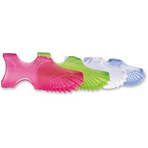 LEE 61030 Tippi Micro-Gel Fingertip Grips, Size 3, X-Small, Assorted, 10/Pack