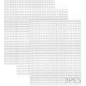 3 PCS 7 COUNT COUNT Plastic Canvas ، 10.3in × × 13.2 بوصة من الألواح البلاستيكية ، شبكة العين للتطريز ، مشاريع الكروشيه المتماسكة ، الحرف اليدوية DIY ، اصنع فواصل