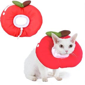 طوق مخروط Cat طوق للانتعاش القابل للتعديل لشفاء الجروح بعد الجراحة أو الخصي - PET بديل اليزابيثان الياقات مخروط الرقبة الطبية للقط