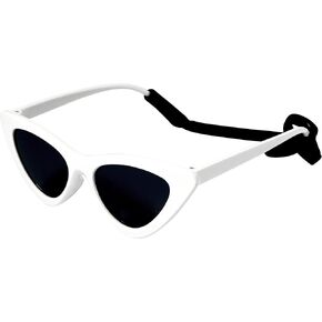 G005-JNST Dog Pet Costume Prop Cateye Sunglasses for Small to Mediance Prevels 15-30 رطل (Cateye Black)