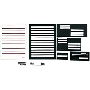 مجموعة دليل الكتابة مع BoldWriter 20 Pen و Low Vision Paper